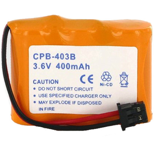 Empire CPB-403B Nickel Cadmium 400mAh 3.6V