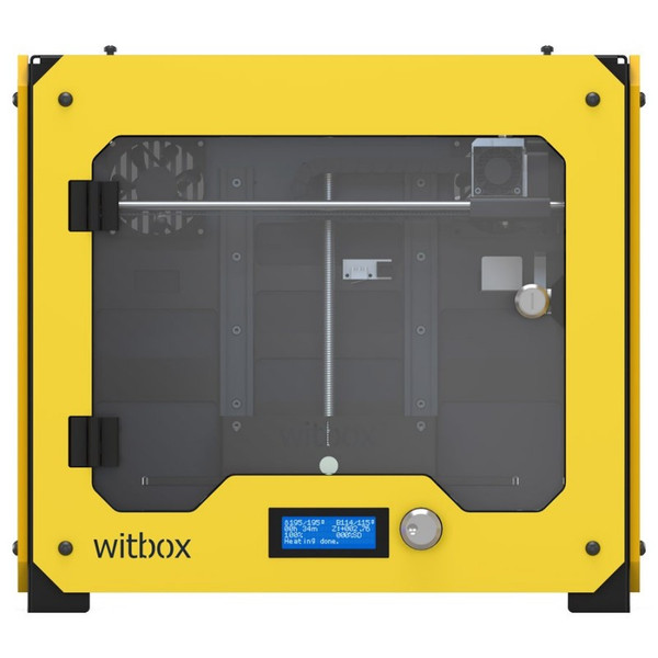 bq Witbox Производство методом наплавления нитей (FFF) Желтый 3D-принтер