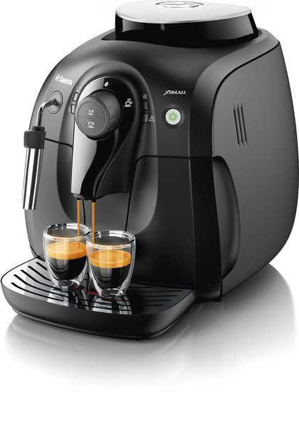 Saeco Xsmall HD8646/01 freestanding Fully-auto Espresso machine 1L Black coffee maker