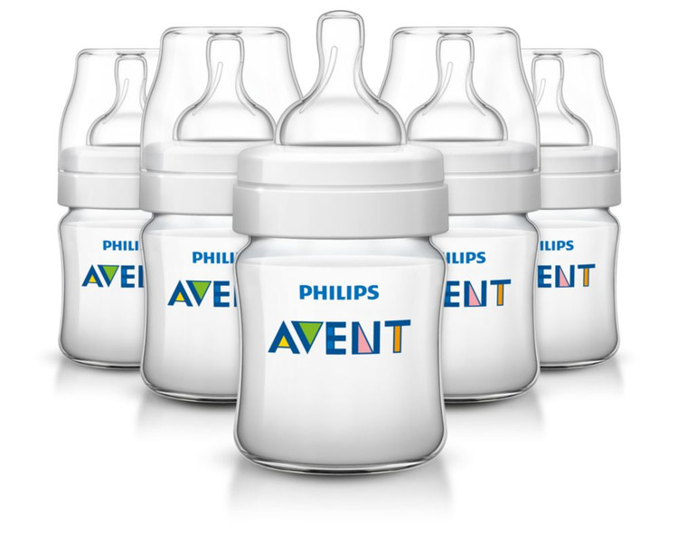 Philips AVENT SCF560/57 125мл Полипропилен (ПП) Прозрачный, Белый бутылочка для кормления