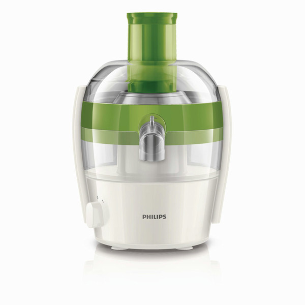 Philips Viva Collection HR1832/50 Соковыжималка 400Вт Зеленый, Белый соковыжималка