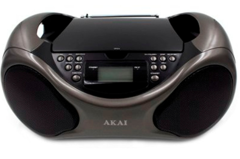 Akai APRC61AT Portable CD player Anthrazit, Schwarz CD-Spieler