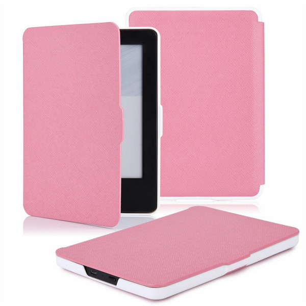MoKo K7-QK-141110F-P 6Zoll Blatt Pink E-Book-Reader-Schutzhülle