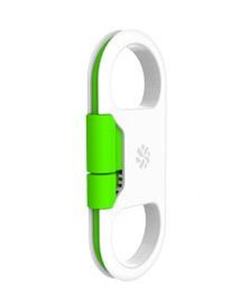 Kanex GoBuddy 0.83м USB A Lightning Зеленый, Белый