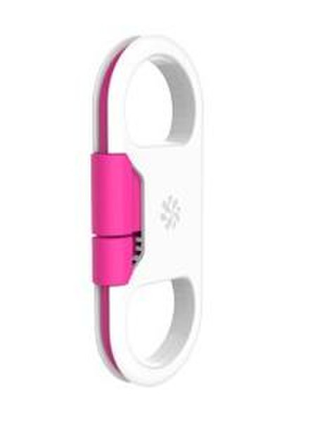 Kanex GoBuddy 0.83m USB A Lightning Pink, Weiß