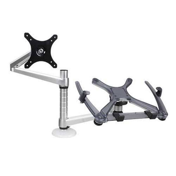 Dark DK-AC-VM24 27" Black,Silver flat panel desk mount