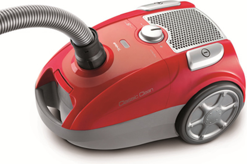 Trisa Electronics Classic Clean T6701 Cylinder vacuum cleaner 3.8L 700W A Red