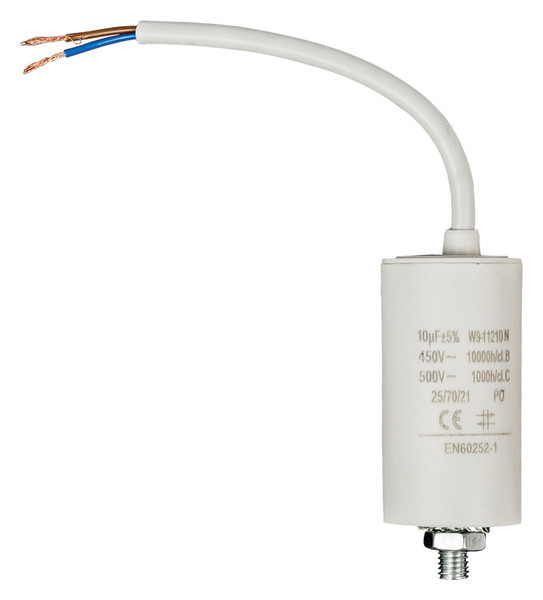 Fixapart W9-11210N Fixed  capacitor Цилиндрический Белый capacitor
