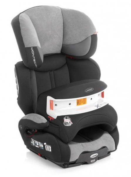 Jane Montecarlo R1 X-Tend 1-2-3 (9 - 36 kg; 9 Monate - 12 Jahre) Schwarz, Grau Autositz für Babys