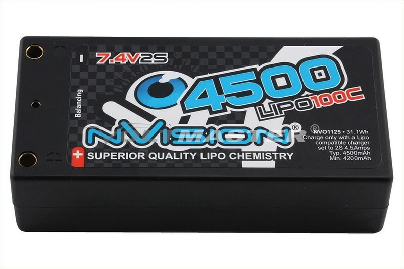 nVision NVO1125 Lithium-Ion 4500mAh 7.4V rechargeable battery