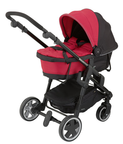 kiddy Click’n Move 3 Tandem stroller 1seat(s) Black,Red