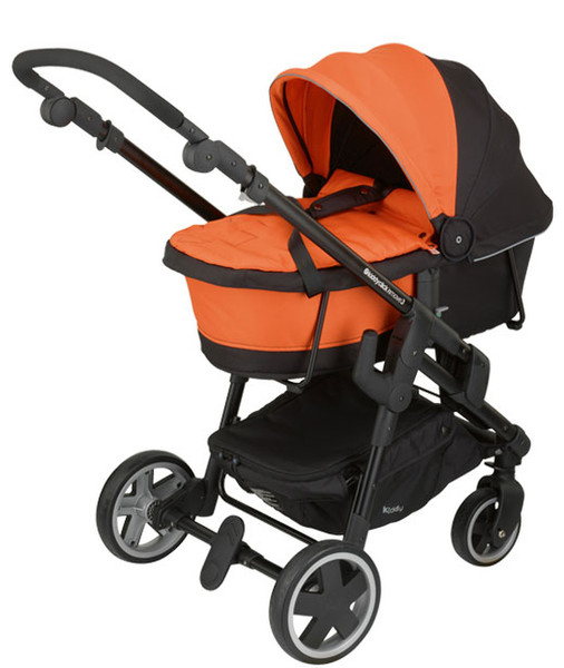 kiddy Click’n Move 3 Traditional stroller 1место(а) Черный, Оранжевый