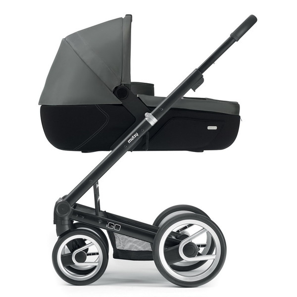 Mutsy Igo Lite Multifunction/Combi stroller 1место(а) Черный, Серый