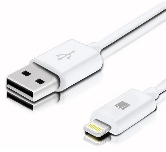 GreatShield GS09034-ES-02 0.9m USB A Lightning White USB cable