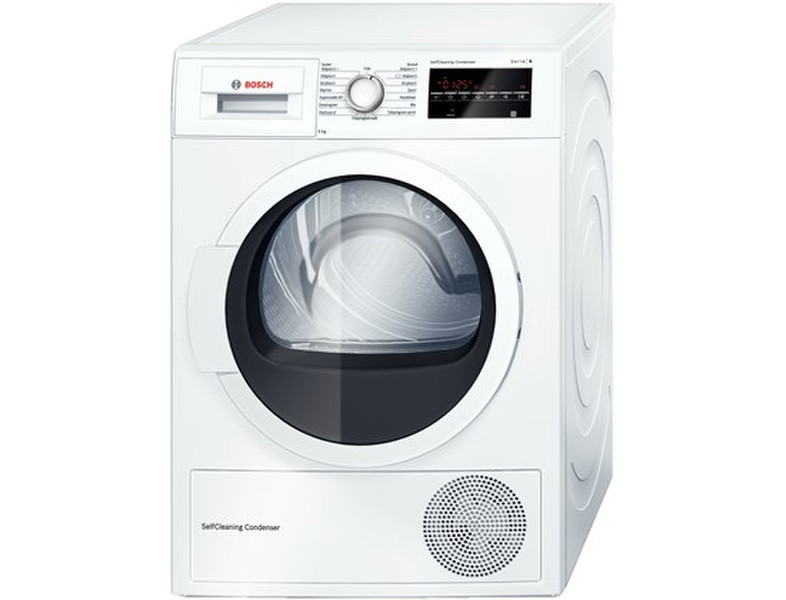 Bosch WTW87449SN Freistehend Frontlader 9kg A++ Weiß Wäschetrockner