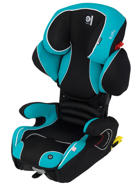 kiddy Cruiserfix Pro 2-3 (15 - 36 kg; 3,5 - 12 Jahre) Schwarz, Türkis Autositz für Babys