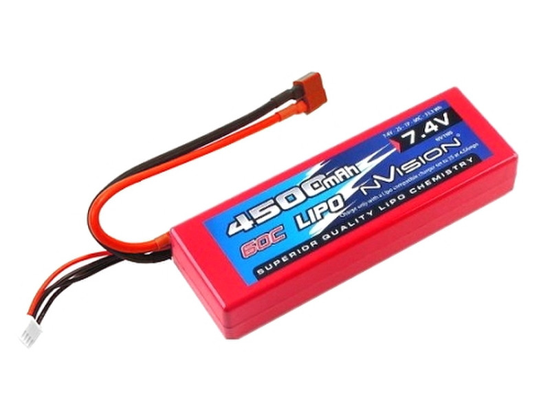 nVision NVO1105 Lithium Polymer 4500mAh 7.4V rechargeable battery