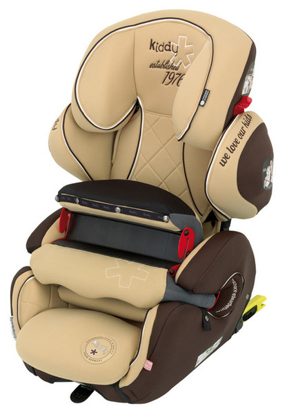 kiddy Guardianfix Pro 2 1-2-3 (9 - 36 kg; 9 months - 12 years) Beige,Brown baby car seat