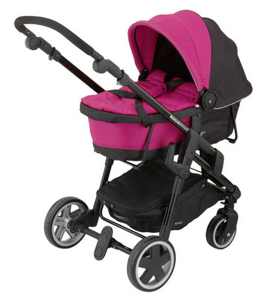 kiddy Click’n Move 3 Traditional stroller 1seat(s) Black,Pink