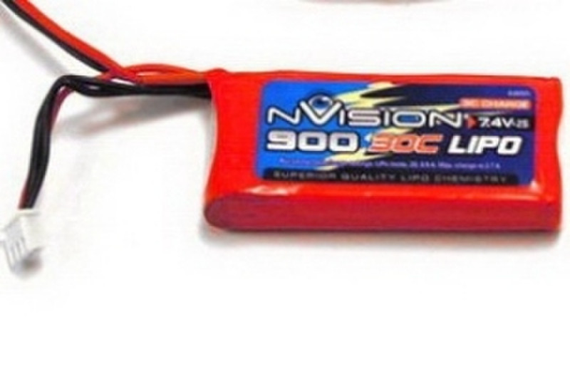 nVision NVO1801 Lithium Polymer 900mAh 900V Wiederaufladbare Batterie