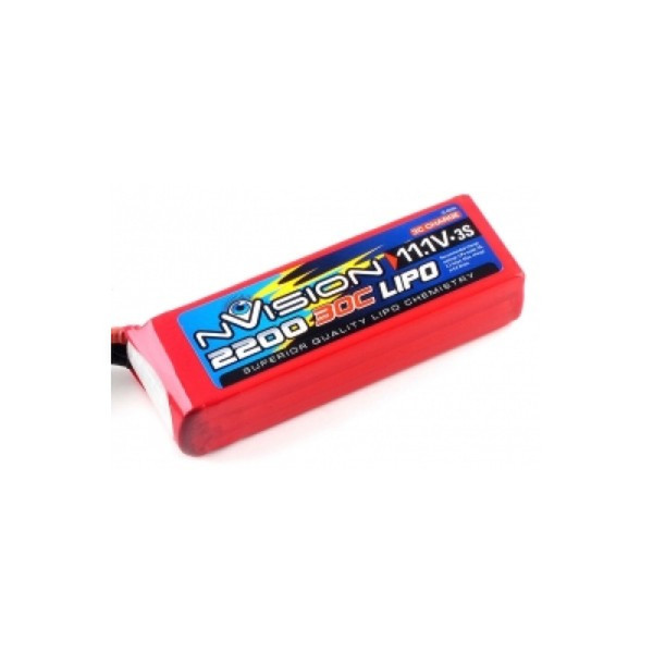 nVision NVO1810 Lithium Polymer 2200mAh 11.1V rechargeable battery