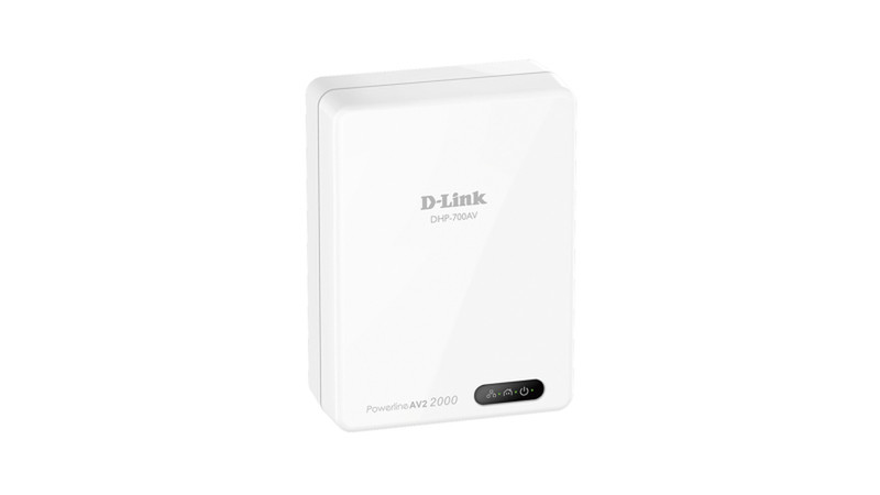 D-Link PowerLine AV2 2000 Network receiver 10,100,1000Мбит/с Белый