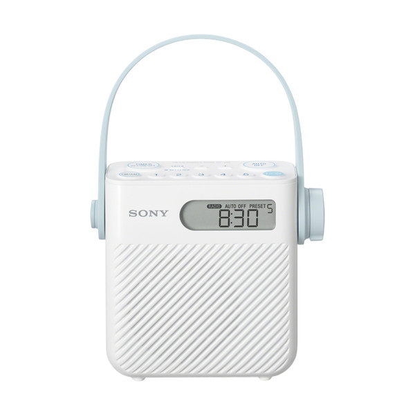 Sony ICF-S80 Портативный Аналоговый Белый радиоприемник