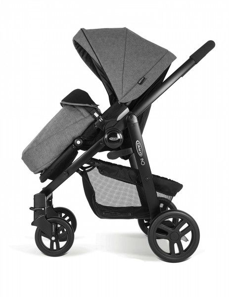 Graco EVO Traditional stroller 1seat(s) Black,Grey