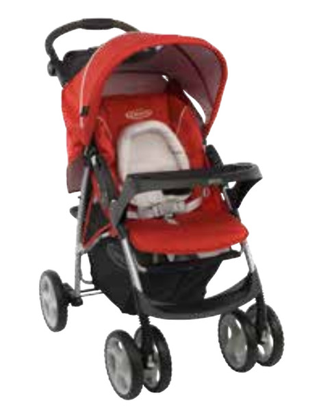 Graco Ultima+ TS Traditional stroller 1seat(s) Black,Red