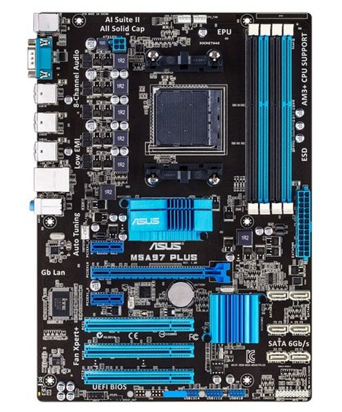 ASUS M5A97 Plus AMD 970 Socket AM3+ ATX motherboard