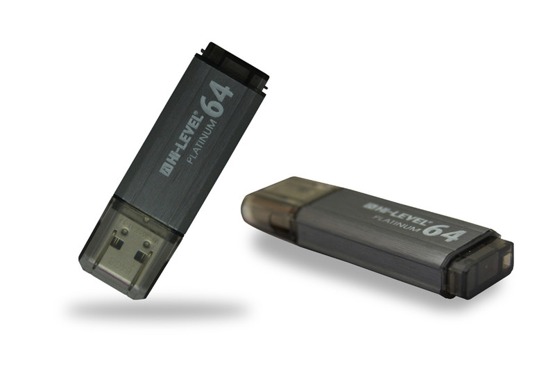 Hi-level 64 GB USB 2.0 64GB USB 2.0 Schwarz USB-Stick