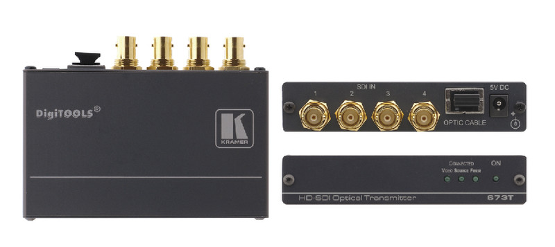 Kramer Electronics 673R/T AV repeater Audio-/Video-Leistungsverstärker