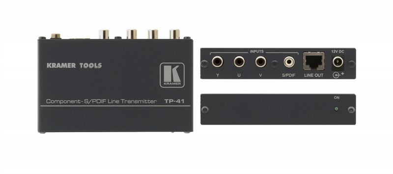 Kramer Electronics TP-41 AV transmitter Black AV extender