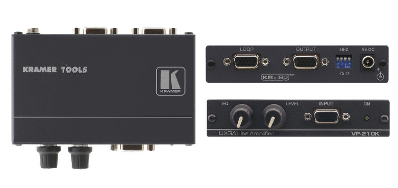 Kramer Electronics VP-210K BK/Sat Verstärker