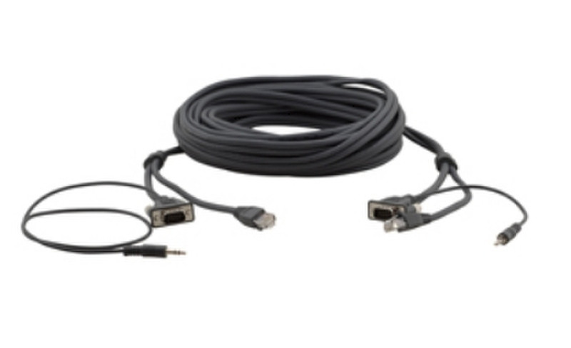 Kramer Electronics 15-pin HD, 3.5mm, RJ-45, 7.6m