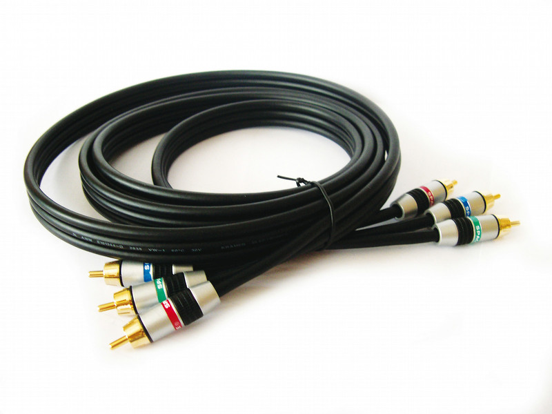 Kramer Electronics 1.8m, 3xRCA - 3xRCA