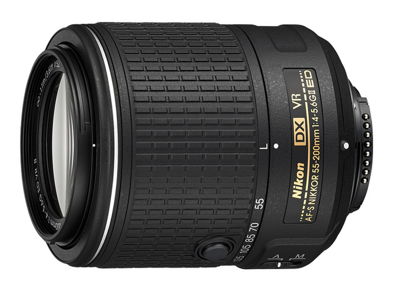 Nikon AF-S DX NIKKOR 55-200mm f/4-5.6G ED VR II SLR Telephoto lens Black