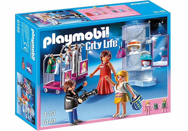 Playmobil City Life Fashion Photoshoot toy playset