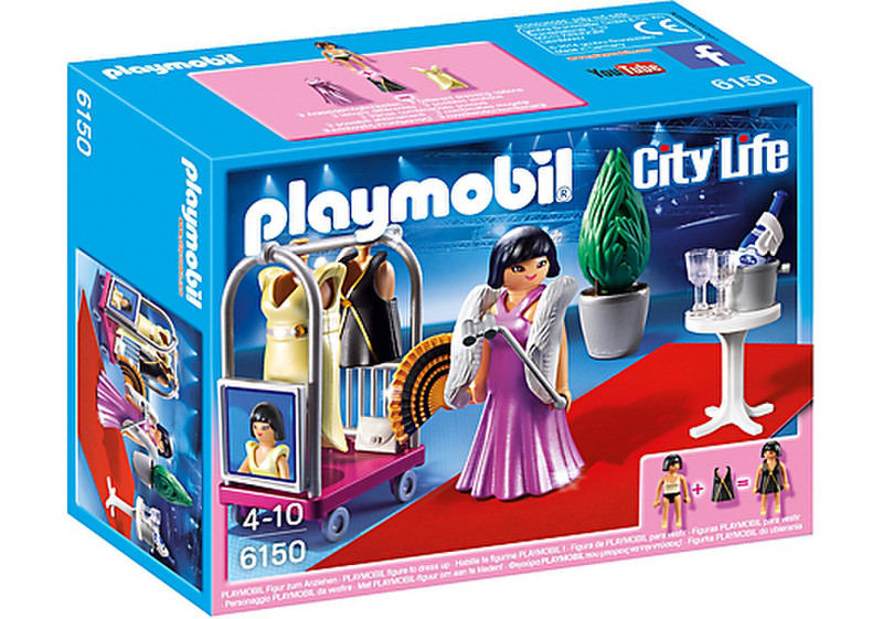 Playmobil City Life Celebrity on the Red Carpet набор игрушек