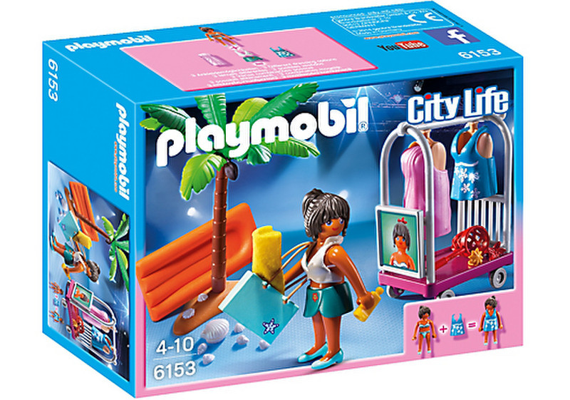 Playmobil City Life Beach Photoshoot toy playset