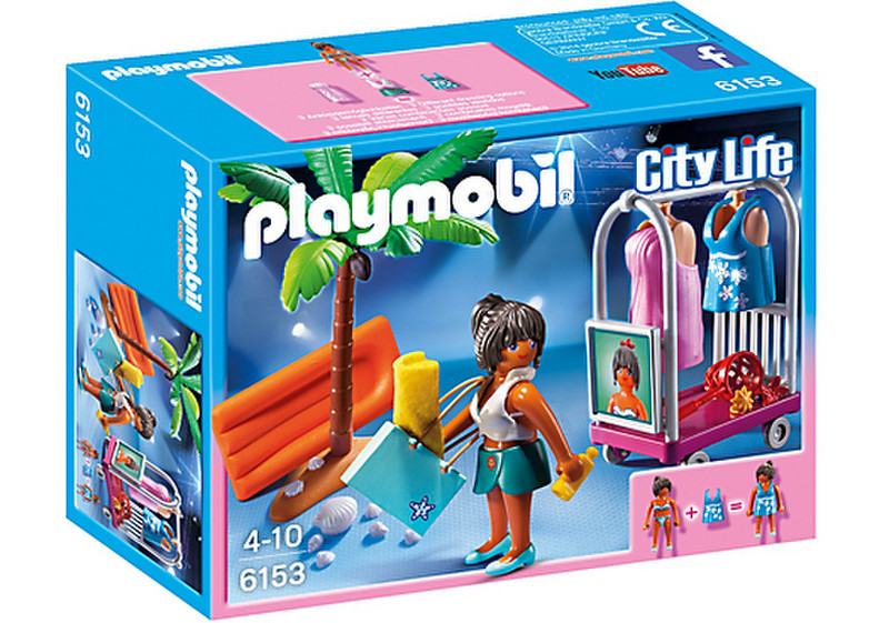 Playmobil City Life Beach Photoshoot набор игрушек