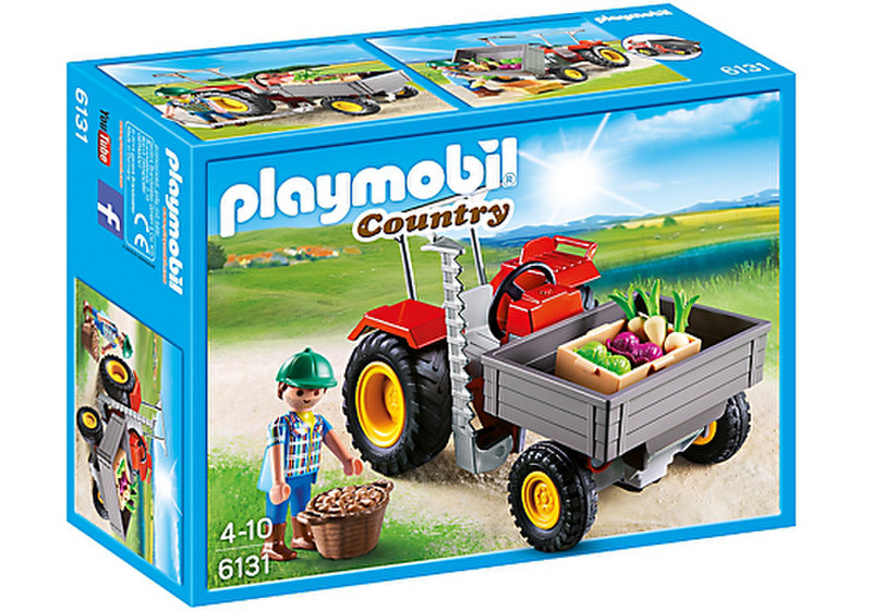 Playmobil Country Harvesting Tractor 1шт фигурка для конструкторов