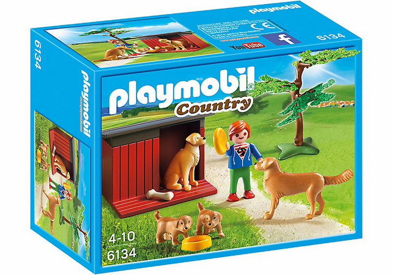 Playmobil Country Golden Retrievers with Toy