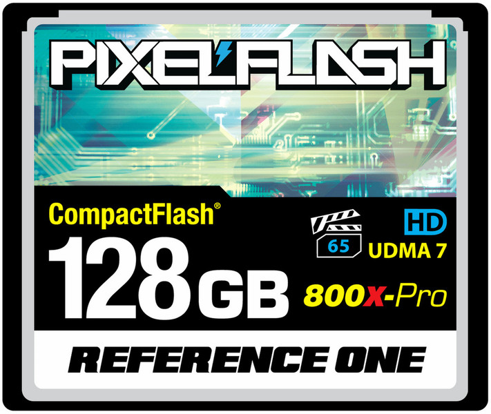 PixelFlash 128GB 800x CF 128GB CompactFlash memory card