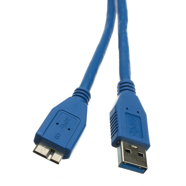 CableWholesale 6ft, Micro USB 3.0-B - USB 3.0-A