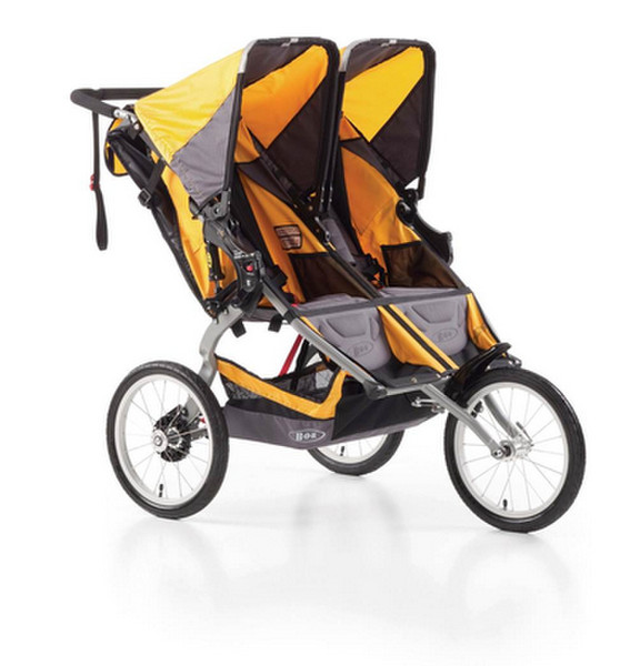 Britax Ironman Duallie Side-by-side stroller 2seat(s) Grey,Yellow
