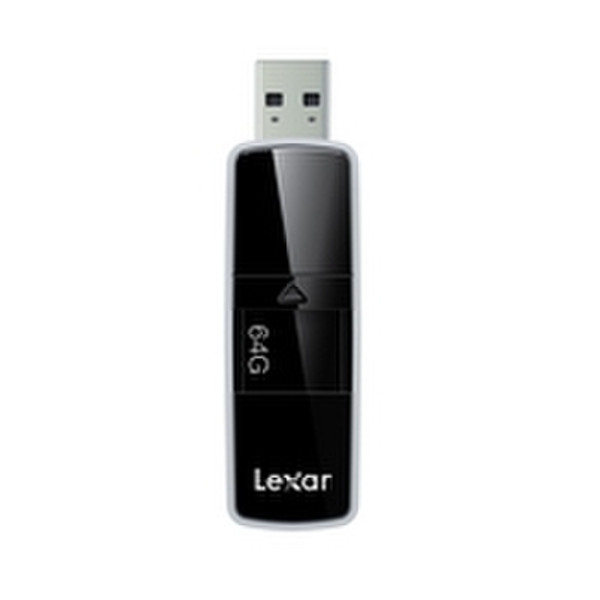 Lexar JumpDrive P20 64GB 64ГБ USB 3.0 (3.1 Gen 1) Type-A Черный USB флеш накопитель