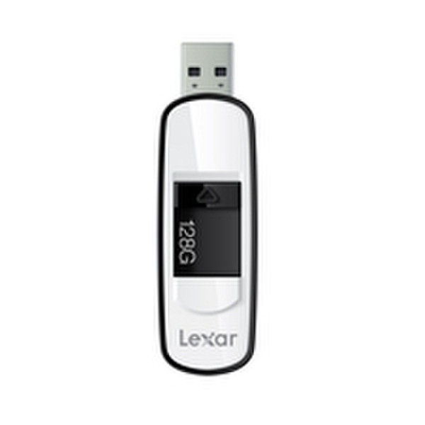 Lexar JumpDrive S75 128GB 128ГБ USB 3.0 (3.1 Gen 1) Тип -A Черный, Белый USB флеш накопитель