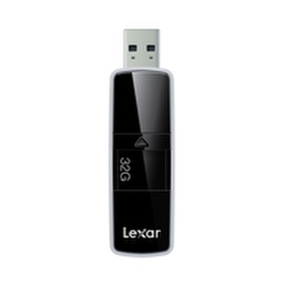 Lexar JumpDrive P20 32GB 32ГБ USB 3.0 (3.1 Gen 1) Type-A Черный USB флеш накопитель