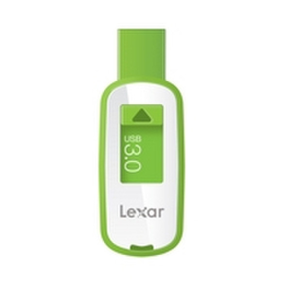 Lexar JumpDrive S25 32GB 32ГБ USB 3.0 (3.1 Gen 1) Тип -A Зеленый, Белый USB флеш накопитель